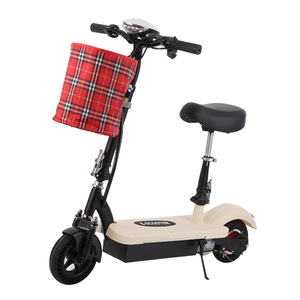 Yang Yang Electric Scooter WY999 Foldable 18Km H Max 100KG Load With Basket For Commuters - Product Image 4