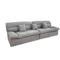 Canapé en tissu moderne et minimaliste, rembourré en éponge, assise profonde, pour salon, appartement, bureau, chambre, décoration multi-scènes, housse en velours