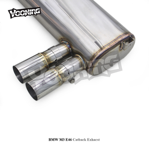 Sistema de <span class=keywords><strong>Escape</strong></span> Valvetronic OEM para <span class=keywords><strong>BMW</strong></span> M3 <span class=keywords><strong>E46</strong></span> 2004-2006, Tubo de <span class=keywords><strong>Escape</strong></span> Catback Deportivo de Acero Inoxidable para Auto de Carreras - Product Image 4