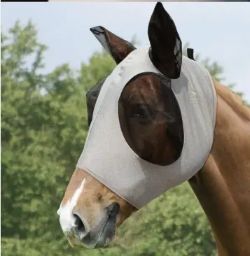 Máscara de voo do cavalo, venda quente, capa de fábrica, suprimentos respiráveis, máscara de flymáscara
