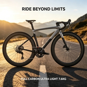 FLM X7-24E <span class=keywords><strong>Bici</strong></span> da Strada <span class=keywords><strong>in</strong></span> Carbonio, 24 Velocità E-Shift, Ruote <span class=keywords><strong>in</strong></span> Carbonio da 700C 50mm, Freni a Disco Idraulici, Bicicletta da Corsa <span class=keywords><strong>in</strong></span> Carbonio - Product Image 1