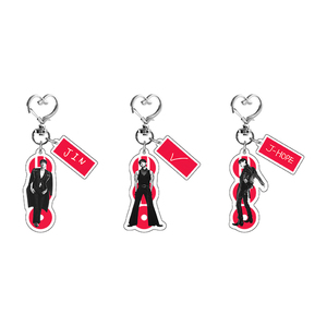 Porte-clés tendance en acrylique Spot Arirng JIN RM SUGA JIMIN V J-Hope JUNG, pendentif de sac, souvenir de style identique à celui des idoles - Product Image 3