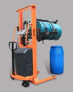सेमी इलेक्ट्रिक ड्रम रोटेटर 450 किलोग्राम 520 किलो इलेक्ट्रिक स्टेकर - Product Image 4