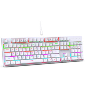 USB <strong>3</strong>.0 104 Keys Wired Gaming Mechanical <strong>Keyboard</strong> for PC Laptop and Tablet-Ideal for Office Use - Product Image 2