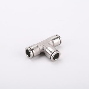 Raccords de compression en acier inoxydable 304, raccords pneumatiques à connexion rapide, droits, en Y et en T - Product Image 5