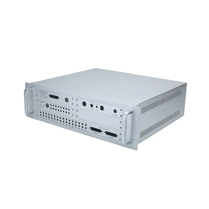 Custom Standard Black 1 U 2 U 3 U Rack Mount Case Telecom Server scatola batteria in metallo custodia con profilo in alluminio