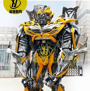 Hulkbuster Large Size Transform er Cosplay Human Size Bumble bee Cosplay Dancing Costume Robot artificiale