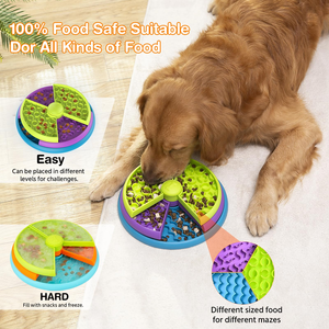 Alfombrilla de Silicona para Perros y Gatos, Comedero Lento, Alfombrilla de Viaje Portátil, Impermeable, para Uso en Interiores y Exteriores, Diseño Plegable y Duradero, Ecológico - Product Image 6