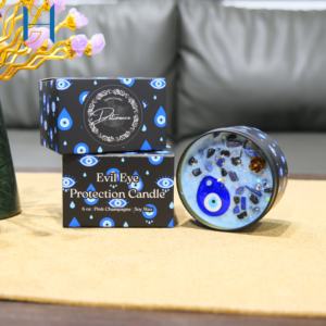 ชุดเทียนขี้ผึ้งถั่วเหลืองธรรมชาติกลิ่นหอมแบบปรับแต่งได้ชุดเทียนรักษาวิญญาณที่ชั่วร้าย - Product Image 6