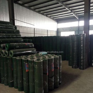 Đinh Châu năm sao kim loại PVC tráng màu xanh lá cây hàng rào Net hàn dây sắt lưới 50x50 - Product Image 5