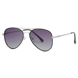 Lunettes de soleil pilote SPOEN ovales polarisées UV400 avec monture en métal unisexe pour la pêche - Product Image 2
