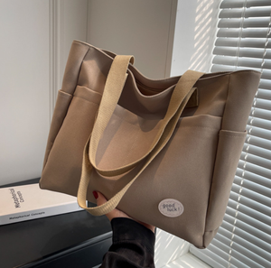 Sac à main de luxe pour femme, sac fourre-tout tendance, sac fourre-tout en toile avec poches - Product Image 4