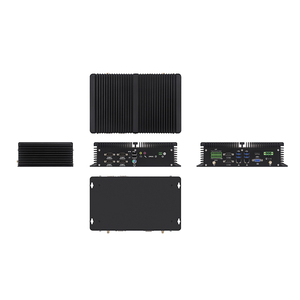 Mini PC Industrial sin Ventilador <span class=keywords><strong>Intel</strong></span> I5/I7, Chasis de Aluminio con 2 LAN, 6 COM, Firewall, Servidor, GPIO, Computadora Industrial para Datos en el Borde - Product Image 2