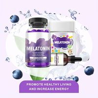 Gummies de mélatonine HDK en marque blanche OEM ODM pour enfants et adultes – Complément alimentaire végétalien en gouttes pour favoriser le sommeil – Vente en gros