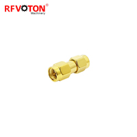 Adaptateur coaxial RF 50 Ohm à faible perte, connecteur SMA mâle vers RP-SMA (RPSMA) mâle/femelle, coupleur SMA mâle pour antenne radio WiFi HT