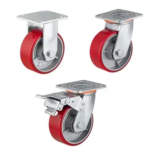 PU Schwerlast Industrie-Roller 100 mm 125 mm 150 mm 200 mm-Roller für industriellen Gebrauch