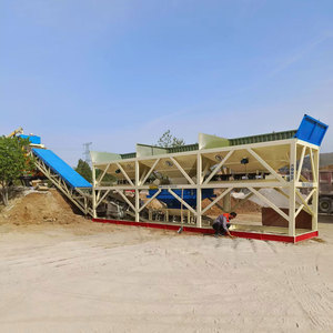 Conjunto Completo de Equipos de Construcción para Mezcla de Concreto, Planta Mezcladora de Concreto Prefabricado, Motor Principal, Componentes Principales PLC - Product Image 3