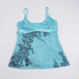 Débardeur Camisole Tricoté Uni Respirant à Bretelles Fines pour Adolescentes – Style Décontracté et Mignon pour l'Été - Product Image 2