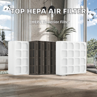 Filter Udara Hepa H13 ODM OEM Baru Efisiensi Tinggi Filter Udara Kotak Dapat Diganti HEPA Filter Pembersih Udara Karbon Aktif Pengganti