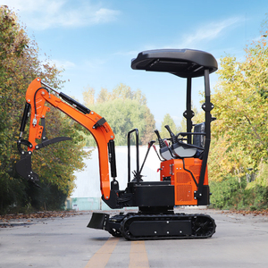Mini-excavatrice sur chenilles compacte, moteur diesel, 0,8 à 2 tonnes, option 1,5 tonne, pour travaux agricoles, construction et aménagement paysager - Product Image 4