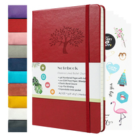 Carnet de notes en cuir PU Pocke personnalisé avec logo académique A5 Carnet de notes élastique personnalisé couverture rigide Budget Mini format A6 Carnet de poche