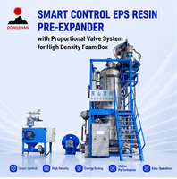 Preexpansor de Resina EPS con Control Inteligente y Sistema de Válvulas Proporcionales para Cajas de Espuma de Alta Densidad