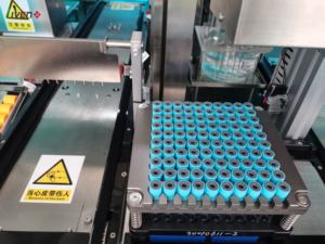 Ligne de production de machine de tube de prélèvement sanguin d'EDTA Vacutainer faisant la machine pour le test de toutine de sang avec 20 ans d'expérience - Product Image 3