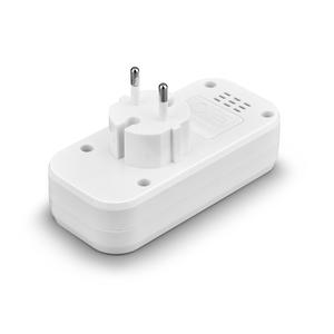 Interrupteur de prise murale électrique européenne 1 à 2 prise Schuko adaptateur de voyage EU avec interrupteur de prise de terre avec <span class=keywords><strong>USB</strong></span> - Product Image 6