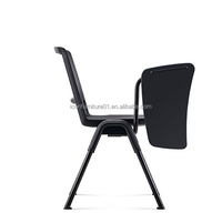 Chaise de formation avec tapis d'écriture et roues, de couleur arc-en-ciel, chaise réglable en plastique, pour salle de réunion, pour les clients