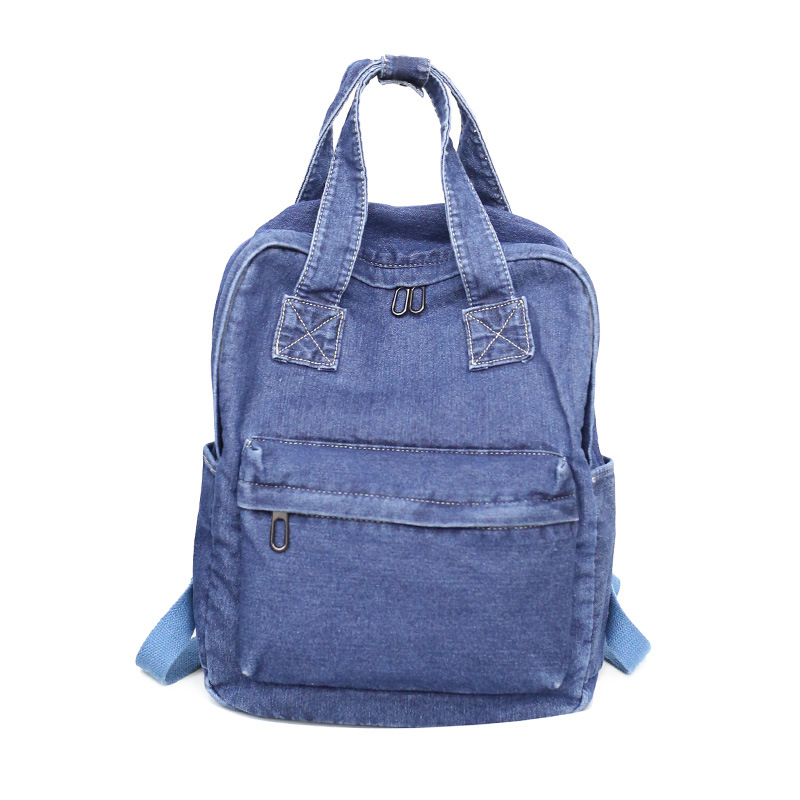 30x11x36cm Mochila alta capacidad Bolsa hombro moda Bolsa almacenamiento mezclilla  para hombre Mujer estudiantes Azul claro Regalo : Amazon.com.mx: Ropa,  Zapatos y Accesorios