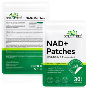 Solotree giảm nếp nhăn nếp nhăn hỗ trợ sửa chữa tế bào chống lão hóa NAD bổ sung NAD cộng với qua da NAD + Các Bản vá lỗi - Product Image 3