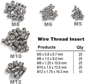 261 pièces métrique et impérial <span class=keywords><strong>Helicoil</strong></span> Thread Master Repair Tool Kit HSS Drill Bits Set pour la <span class=keywords><strong>réparation</strong></span> - Product Image 5