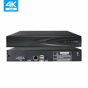 Nhà máy trực tiếp 10ch 4k ai phát hiện P2P truy cập từ xa 8MP CCTV POE NVR 10 kênh 14TB SATA phát lại Mạng ghi video - Product Image 1