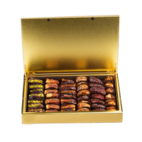 Boîte d'emballage de chocolat en bois de luxe personnalisée Ramadan Luqaimat boîte-cadeau Moyen-Orient Ramadan Dates boîte emballage de fruits secs