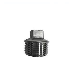 Tapón de rosca macho hueco de cabeza cuadrada de acero inoxidable 304 BSP para tuberías de agua y petróleo en yates marinos - Product Image 1