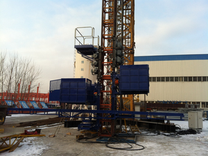 Lift Kargo dengan Sertifikat CE dan EAC Kerekan Material dengan Remote Control Pabrikan Cina Harga Pabrik - Product Image 2