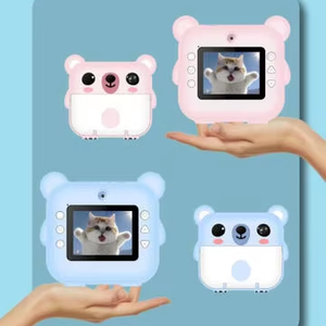 Cámara de Regalo de Cumpleaños, Mini Cámara Instantánea de 2.4 Pulgadas para Niños, Videocámara con Impresión Térmica de 1080P, Portátil, para Niños - Product Image 4