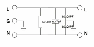 Dorexs 220V 16A hộ gia đình vỏ nhựa EMI Lọc | tụ tiếng ồn đàn áp lọc CE chứng nhận cho máy giặt - Product Image 6
