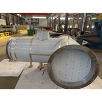 Tuyau de ventilation en acier robuste pour système d'extraction d'air à haute capacité, collecteur de poussière industriel