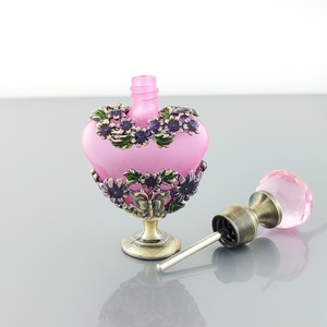 Middle East Retro Fragrance Split <b>Bottle</b> Enamel Painted Essential Oil 5ml Empty Glass <b>Perfume</b> <b>Bottle</b> - Product Image 5