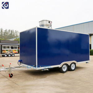 CAMPTRL Rimorchio Alimentare Mobile Tutto-in-uno Completamente Attrezzato, Cucina Commerciale, Rimorchio Concessioni, Food Truck BBQ per Diversi Tipi di Cibo - Product Image 4