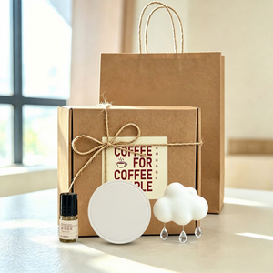 Diffuseur d'arômes de café de luxe pour voiture, ensemble de parfum d'ambiance longue durée avec huile parfumée, coffret cadeau pour l'intérieur de la voiture - Product Image 4
