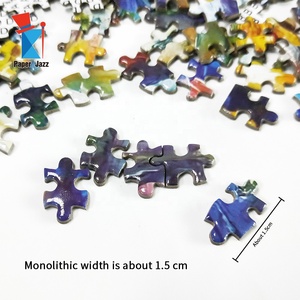 Casse-tête éducatif personnalisé imprimé de <span class=keywords><strong>1000</strong></span> <span class=keywords><strong>pièces</strong></span> pour enfants Vente en gros - Product Image 6