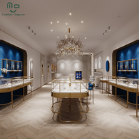 Vitrine de luxe pour bijoux anciens avec éclairage LED, armoire murale robuste et écologique avec casier