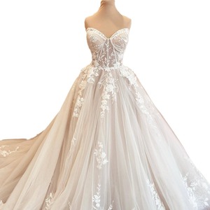 NDB10237 Abito da Sposa, Vestito Nuziale, Gonna da Sposa, Spalle Scoperte, Schiena Nuda, Stile Forestale, Super Fiabesco e Sognante - Product Image 5