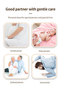 Laveuse de bidet de voyage à main ultra compacte avec poignée ergonomique de bouteille de 240ml pour les soins personnels d'hygiène extérieure et l'utilisation post-partum - Product Image 5