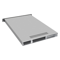 Mini boîtier de contrôle industriel 1U Double carte mère Xeon Eatx 650 Deep 19 pouces Rack Server 4 stockage sur disque dur USB ACryl Fan Stock
