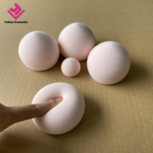 Venta al por mayor de esponjas de maquillaje con logotipo personalizado <span class=keywords><strong>en</strong></span> <span class=keywords><strong>polvo</strong></span> suave sin látex cuidado de la belleza malvavisco con embalaje - Product Image 3