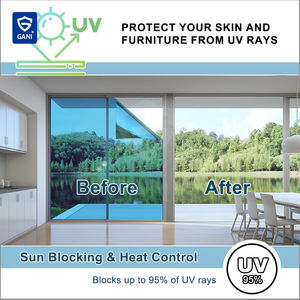 <span class=keywords><strong>Film</strong></span> <span class=keywords><strong>d</strong></span>'isolation thermique unidirectionnel effet miroir pour vitres de bâtiments et de maisons : protection UV, intimité, maintien de la chaleur en hiver, économie <span class=keywords><strong>d</strong></span>'énergie - Product Image 6