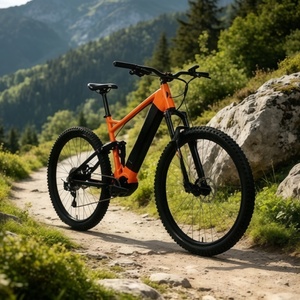 Bicicleta Eléctrica de Montaña RAYMAX EMTB de 29 Pulgadas con Suspensión Completa, Motor Bafang M620 de 500W, <span class=keywords><strong>SRAM</strong></span> <span class=keywords><strong>NX</strong></span> de 11 Velocidades, Frenos de Disco Hidráulicos, Cómoda - Product Image 4